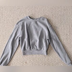 Cropped Long Sleeve Shirt